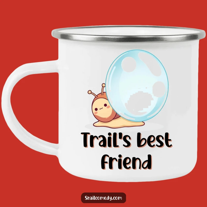 Funny Kawaii Snail Camping Mug, Outdoor Wonder, Perfect Funny Gift for Hikers