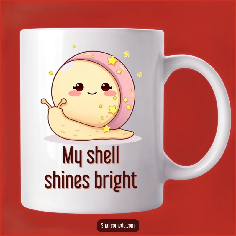 Funny Starry Snail Mug - Adorned Shell Magic, Perfect Gift for Dreamers