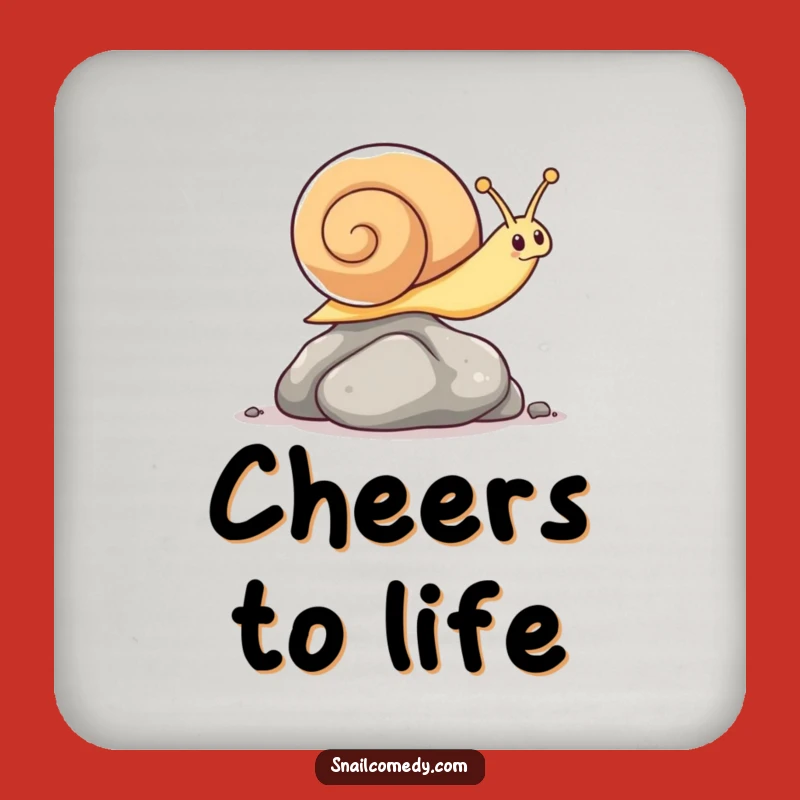 Funny Kawaii Snail Coaster - Agile Protection for Your Surfaces