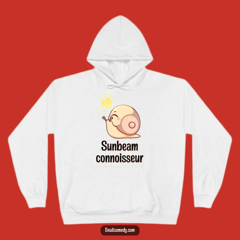 Cozy Funny Content Snail Hoodie - Warm Relaxation Gift