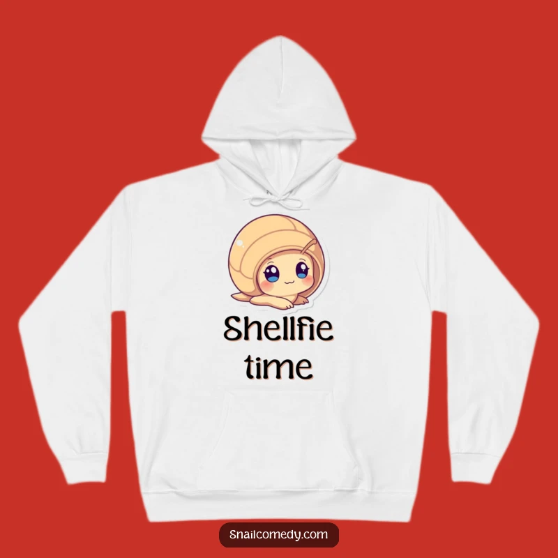 Funny Peeking Snail Hoodie: Cozy Kawaii Curiosity & Humor