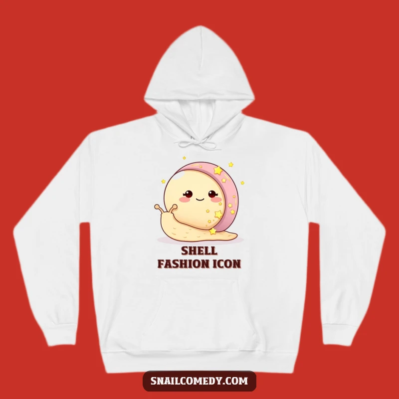 Cozy Funny Starry Snail Hoodie - Magical Nights, Dreamy Snail Gift