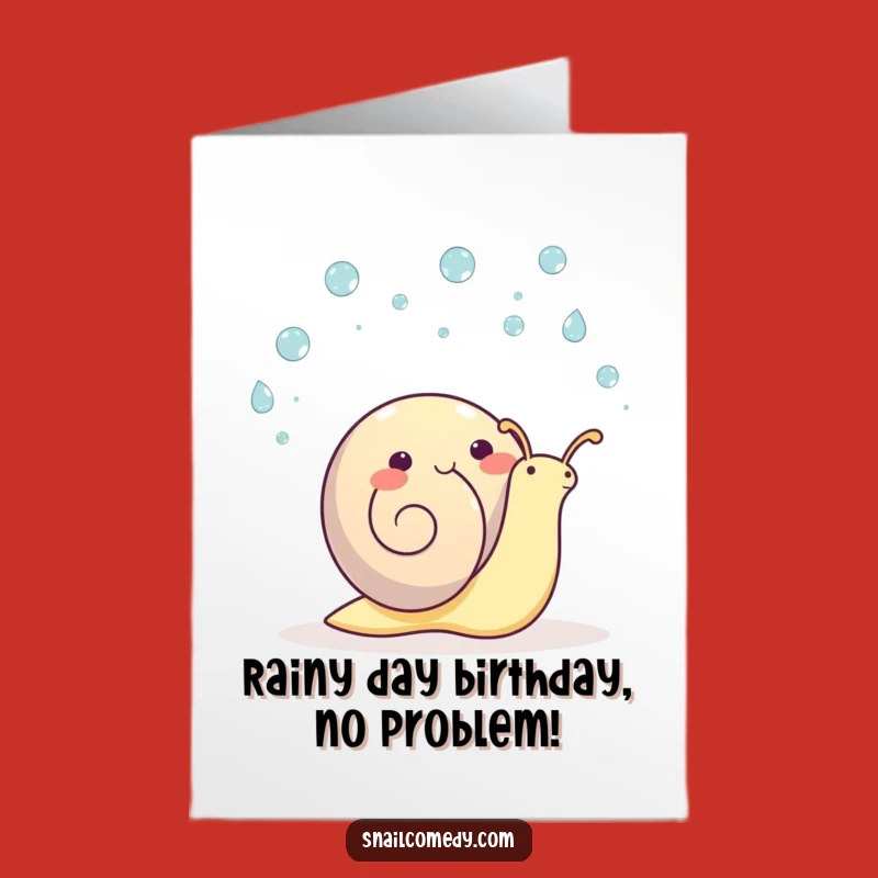 Free Printable Birthday Card: Juggling Snail, Happy Downloadable Greeting for Joy!