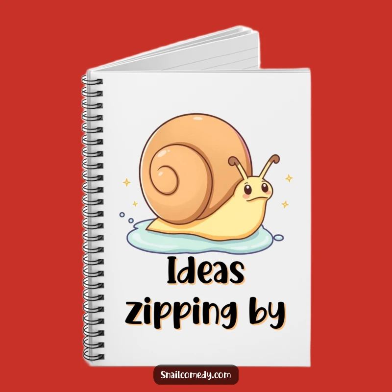 Funny Fast Snail Notebook: Jot Down Your Speed - Hilarious Gift
