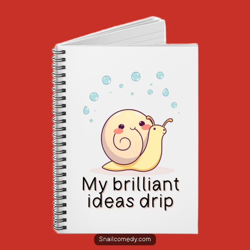 Funny Kawaii Snail Juggling Notebook: Journal Cartoon Mollusk Pages Perfect Gift