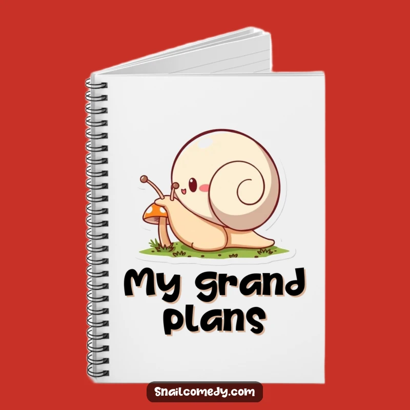 Funny Snail Notebook: Journal Your Tiny Explorations