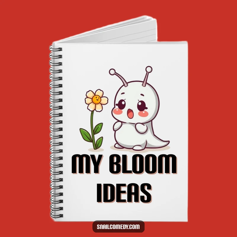 Funny Snail Notebook - Jot Down Ideas with a Smile